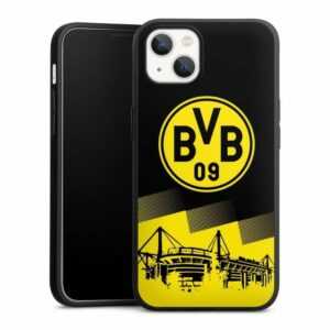 DeinDesign Handyhülle "BVB Borussia Dortmund Stadion BVB Two Tone", Apple iPhone 13 Silikon Hülle Premium Case Handy Schutzhülle