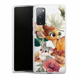 DeinDesign Handyhülle "Bambi Klopfer Disney Bambi, Klopfer transparent", Samsung Galaxy S20 FE 5G Silikon Hülle Bumper Case Handy Schutzhülle
