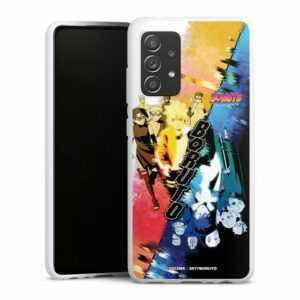 DeinDesign Handyhülle "Boruto Naruto Shippuden Offizielles Lizenzprodukt", Samsung Galaxy A52 5G Silikon Hülle Bumper Case Handy Schutzhülle