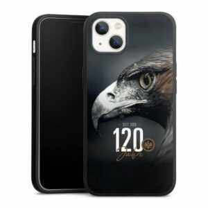 DeinDesign Handyhülle "Eintracht Frankfurt Offizielles Lizenzprodukt 120 Jahre", Apple iPhone 13 Silikon Hülle Premium Case Handy Schutzhülle