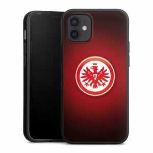 DeinDesign Handyhülle "Eintracht Frankfurt Offizielles Lizenzprodukt Wappen", Apple iPhone 12 mini Silikon Hülle Premium Case Handy Schutzhülle
