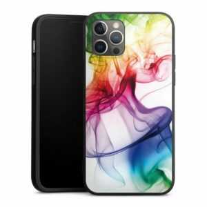 DeinDesign Handyhülle "Farbe Wasser Regenbogen Strange waft", Apple iPhone 12 Pro Silikon Hülle Premium Case Handy Schutzhülle