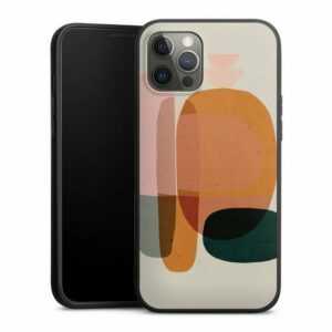 DeinDesign Handyhülle "Farbe bunt Abstrakt Abstract Blush", Apple iPhone 12 Pro Max Silikon Hülle Premium Case Handy Schutzhülle