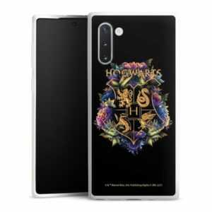 DeinDesign Handyhülle "Harry Potter Hogwarts Wappen Hogwarts Emblem", Samsung Galaxy Note 10 Silikon Hülle Bumper Case Handy Schutzhülle