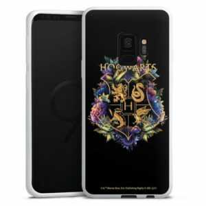 DeinDesign Handyhülle "Harry Potter Hogwarts Wappen Hogwarts Emblem", Samsung Galaxy S9 Duos Silikon Hülle Bumper Case Handy Schutzhülle
