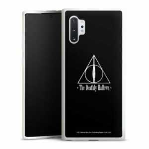 DeinDesign Handyhülle "Heiligtümer des Todes Zauberei & Magie Harry Potter", Samsung Galaxy Note 10 Plus Silikon Hülle Bumper Case Smartphone Cover