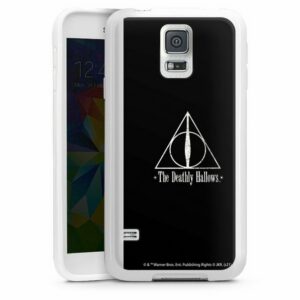 DeinDesign Handyhülle "Heiligtümer des Todes Zauberei & Magie Harry Potter", Samsung Galaxy S5 Silikon Hülle Bumper Case Handy Schutzhülle
