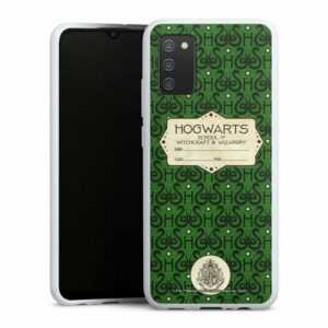 DeinDesign Handyhülle "Hogwarts Phantastische Tierwesen Offizielles Lizenzprodukt", Samsung Galaxy A02s Silikon Hülle Bumper Case Handy Schutzhülle