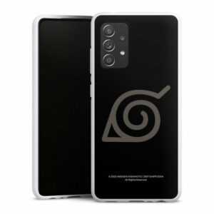 DeinDesign Handyhülle "Konoha Logo Naruto Shippuden Konoha", Samsung Galaxy A52 5G Silikon Hülle Bumper Case Handy Schutzhülle