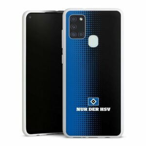 DeinDesign Handyhülle "Offizielles Lizenzprodukt HSV Hamburger SV", Samsung Galaxy A21s Silikon Hülle Bumper Case Handy Schutzhülle