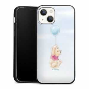 DeinDesign Handyhülle "Offizielles Lizenzprodukt Winnie Puuh Disney Winnie Puuh Balloon", Apple iPhone 13 Mini Silikon Hülle Premium Case Handy Schutzhülle