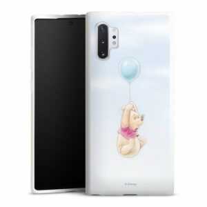 DeinDesign Handyhülle "Offizielles Lizenzprodukt Winnie Puuh Disney Winnie Puuh Balloon", Samsung Galaxy Note 10 Plus Silikon Hülle Bumper Case Smartphone Cover