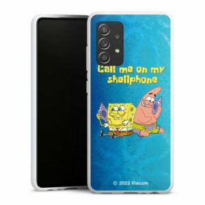 DeinDesign Handyhülle "Patrick Star Spongebob Schwammkopf Serienmotiv", Samsung Galaxy A52 5G Silikon Hülle Bumper Case Handy Schutzhülle