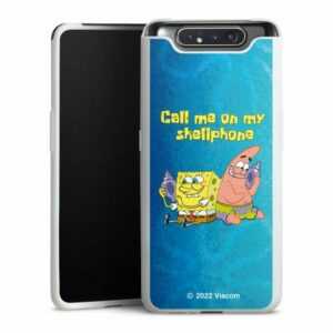 DeinDesign Handyhülle "Patrick Star Spongebob Schwammkopf Serienmotiv", Samsung Galaxy A80 Silikon Hülle Bumper Case Handy Schutzhülle