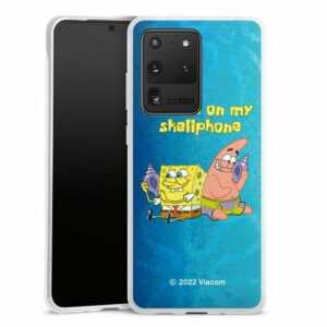 DeinDesign Handyhülle "Patrick Star Spongebob Schwammkopf Serienmotiv", Samsung Galaxy S20 Ultra Silikon Hülle Bumper Case Handy Schutzhülle