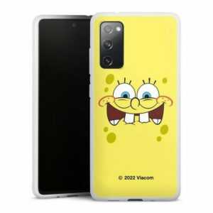 DeinDesign Handyhülle "Spongebob Schwammkopf Offizielles Lizenzprodukt Kindheit", Samsung Galaxy S20 FE Silikon Hülle Bumper Case Handy Schutzhülle