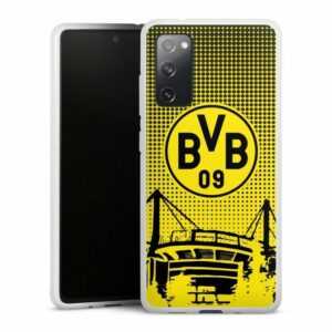 DeinDesign Handyhülle "Stadion BVB Borussia Dortmund BVB Dots", Samsung Galaxy S20 FE 5G Silikon Hülle Bumper Case Handy Schutzhülle