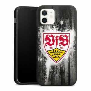 DeinDesign Handyhülle "VfB Stuttgart Offizielles Lizenzprodukt Bundesliga", Apple iPhone 12 Silikon Hülle Premium Case Handy Schutzhülle