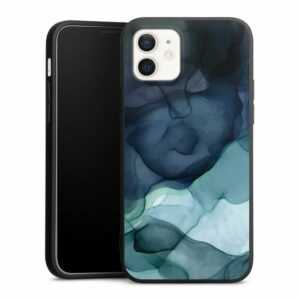 DeinDesign Handyhülle "Wasserfarbe Textur Muster Liquid Art Twilight Mood", Apple iPhone 12 Silikon Hülle Premium Case Handy Schutzhülle