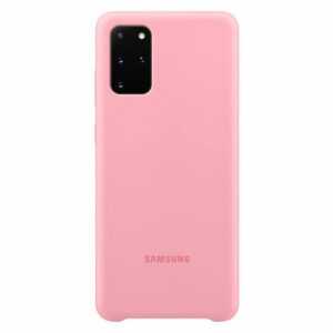 EF-PG985 Silicone Cover für Samsung Galaxy S20+, pink Handyhülle