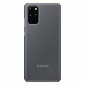 EF-ZG985 Clear View Cover für Samsung Galaxy S20+, grau Handyhülle