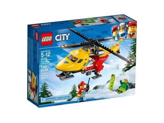 LEGO® Konstruktionsspielsteine LEGO® City 60179 Rettungshubschrauber