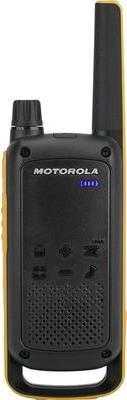 Motorola Talkabout T82 – Tragbar – Two-Way Radio – PMR – 446 MHz – 16 Kanäle – Schwarz, orange (Packung mit 2) (188068)
