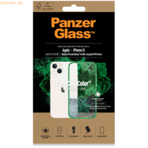 PanzerGlass PanzerGlass ClearCase for Apple iPhone 13, Lime