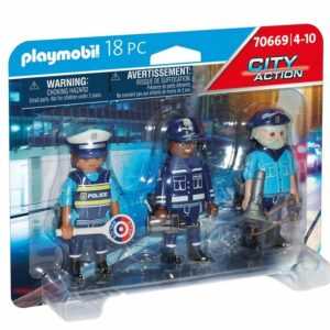 Playmobil® Konstruktions-Spielset "70669 Figurenset Polizei"