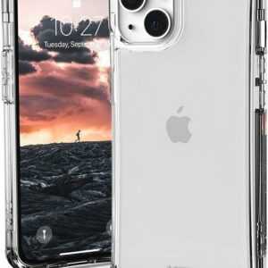 UAG Handyhülle "Plyo", [Apple iPhone 13 Hülle, Wireless Charging kompatibles Cover, Sturzfestes iPhone 13 Case, Ultra Slim Bumper] - ice (transparent)