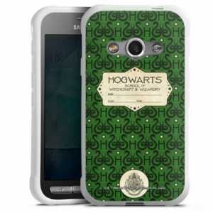 DeinDesign Handyhülle "Hogwarts Phantastische Tierwesen Offizielles Lizenzprodukt", Samsung Galaxy Xcover 3 Silikon Hülle Bumper Case Handy Schutzhülle