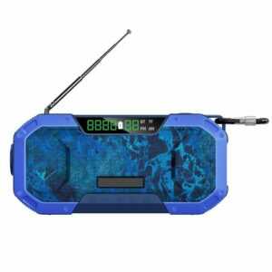 kueatily "Solarradio, multifunktionale tragbare Outdoor-Kurbel mit Bluetooth," Radio