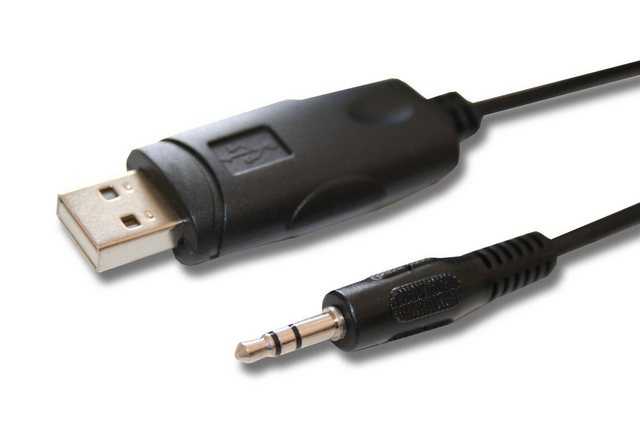 vhbw USB-Kabel, passend für Alinco DR-03T, DR-06T, DR-135E, DR-135T, DR-145, DR-235E, DR-235T, DR-435T (TG), DR-610