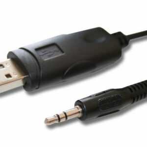 vhbw USB-Kabel, passend für Icom IC-F10, IC-F1020, IC-A24, IC-A6, IC-E90, IC-A4, IC-A110, IC-A23, IC-A5, IC-E208