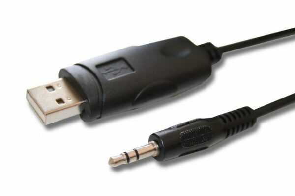 vhbw USB-Kabel, passend für Icom IC-F10, IC-F1020, IC-A24, IC-A6, IC-E90, IC-A4, IC-A110, IC-A23, IC-A5, IC-E208