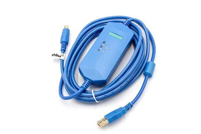 vhbw "passend für Mitsubishi MELSEC FX, FX3G, FX3UC" USB-Kabel