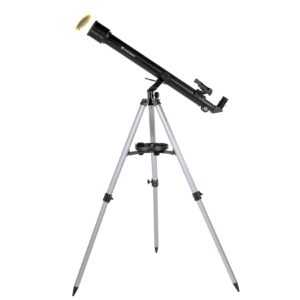 BRESSER Stellar 60/800 AZ - Linsenteleskop mit Smartphone-Kamera-Adapter & Sonnenfilter
