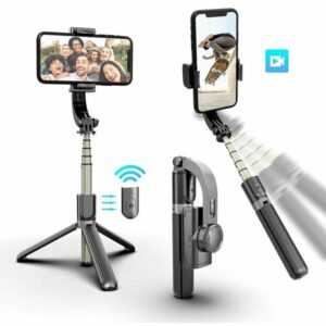 Geschenke - 1Pack 34' Selfie Stick Stativ für Handy, All-in-1 Smartphone-Stativ mit Bluetooth-Fernbedienung, erweiterbares Handy-Stativ für 4''-6,2''