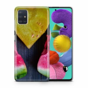 König Design Handyhülle, Schutzhülle für Samsung Galaxy J5 (2017) Motiv Handy Hülle Silikon Tasche Case Cover Wassermelone