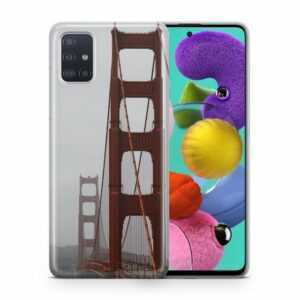 König Design Handyhülle, Schutzhülle für Samsung Galaxy Note 20 Ultra Motiv Handy Hülle Silikon Tasche Case Cover Golden Gate Bridge