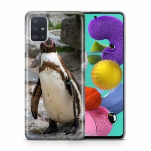 König Design Handyhülle, Schutzhülle für Samsung Galaxy S10 Lite Motiv Handy Hülle Silikon Tasche Case Cover Pinguin