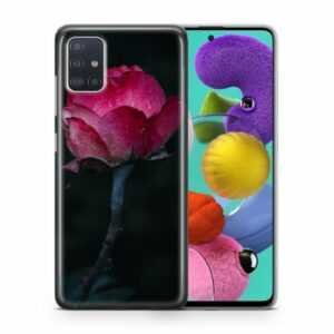 König Design Handyhülle, Schutzhülle für Samsung Galaxy S8 Plus Motiv Handy Hülle Silikon Tasche Case Cover Rose