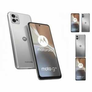Motorola Smartphone Motorola Moto G32 Qualcomm Snapdragon 680 Android 12 Silberfarben 128 GB 6,5 6 GB RAM Smartphone