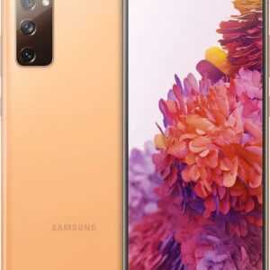 Samsung Galaxy S20 FE - 4G Smartphone - Dual-SIM - RAM 6 GB / Internal Memory 128 GB - microSD slot - OLED-Display - 6.5 - 2400 x 1080 Pixel (120 Hz) - Triple-Kamera 12 MP, 12 MP, 8 MP - front camera 32 MP - Cloud Orange