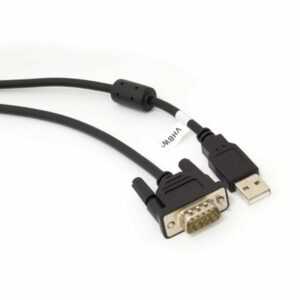 vhbw USB Programmierkabel PLC, PPI Ersatz für Siemens 6ES7 901-3DB30-0XA0 für Funkgerät - Seriell Adapter Konverter mit Treiber CD, schwarz