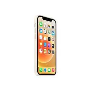 Apple Silikon Case mit MagSafe Handy-Cover für Apple iPhone 12, iPhone 12 Pro weiß