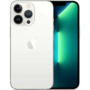 Apple iPhone 13 Pro - 5G Smartphone - Dual-SIM / Interner Speicher 512GB - OLED-Display - 6.1 - 2532 x 1170 Pixel (120 Hz) - Triple-Kamera 12 MP, 12 MP, 12 MP - front camera 12 MP - Silber (MLVN3ZD/A)