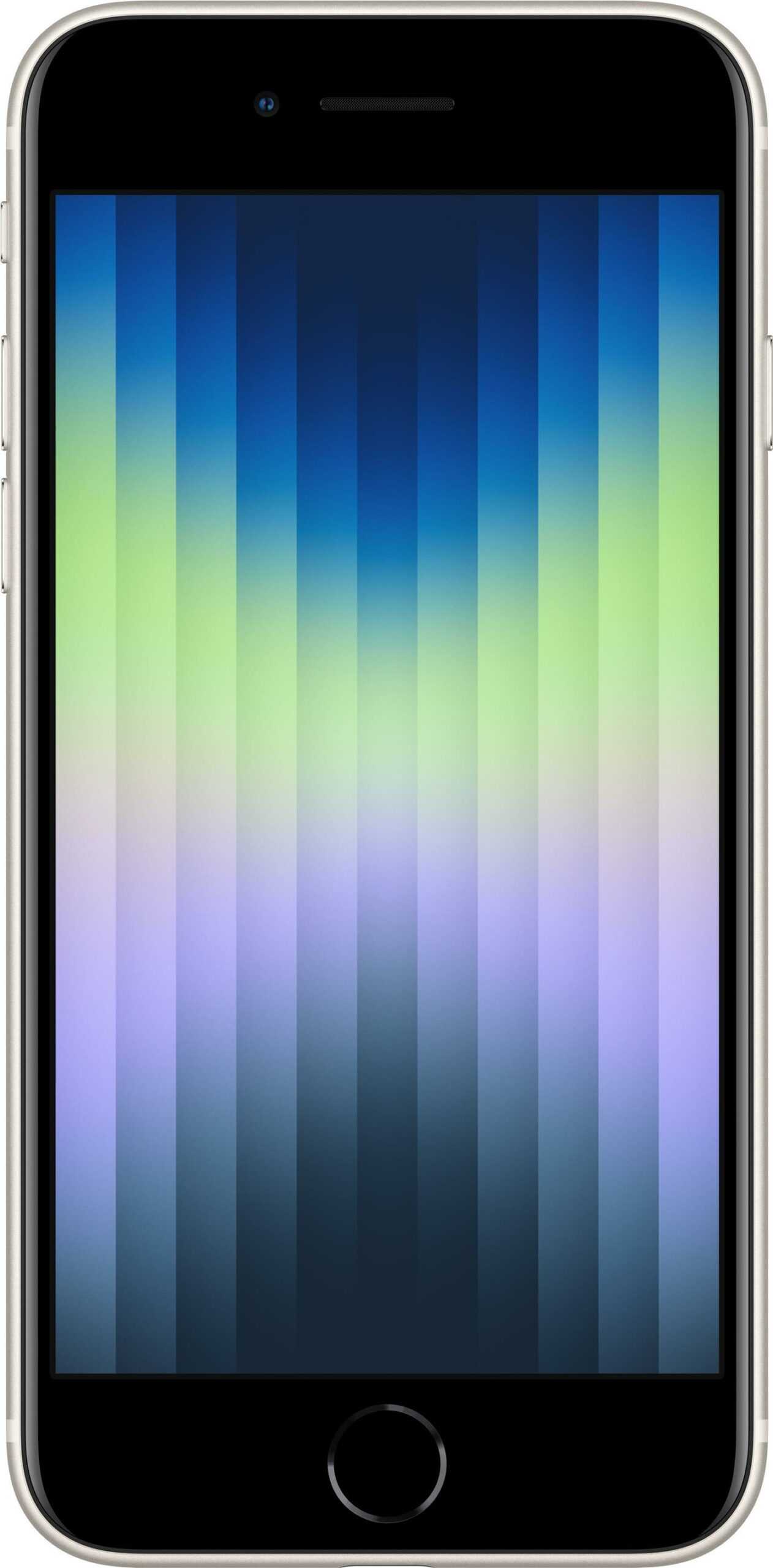 Apple iPhone SE (3rd generation) – 5G Smartphone – Dual-SIM – 128GB – LCD-Anzeige – 4.7 – 1334 x 750 Pixel – rear camera 12 MP – front camera 7 MP – Starlight (MMXK3ZD/A)