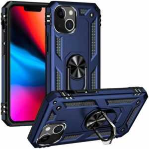 CoolGadget Handyhülle "Armor Shield Case für Apple iPhone 13 Mini" 5,4 Zoll, Outdoor Cover mit Magnet Ringhalterung Handy Hülle für iPhone 13 Mini