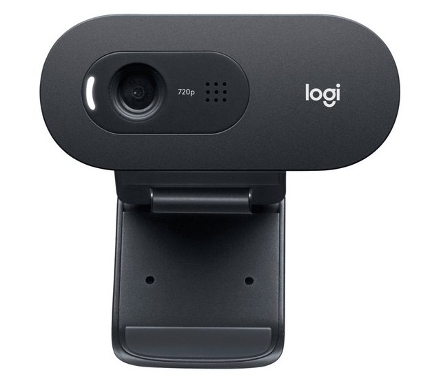 Logitech C505e HD 720p 1280×720 Pixel 30 FPS USB schwarz 960-001372 Webcam